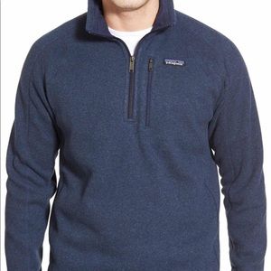 New! Patagonia better sweater half-zip pullover